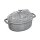Staub Cocotte Schwein Ø 17 cm, graphitgrau, 40500-176 / 1121718