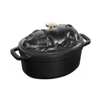 Staub Cocotte Schwein Ø 17 cm, schwarz, 40500-171...