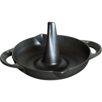 Staub - Vertical roaster, Ø 24 cm, black,...