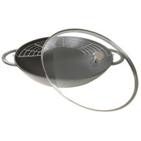Staub - Wok, Ø 37 cm, graphite grey, 40509-336 /...