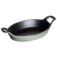 Staub Mini dish, oval Ø 15 cm, graphite grey,...