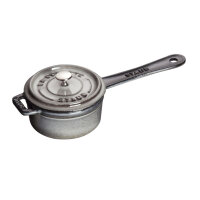 Staub - small sauce pan Ø 10 cm, graphite grey,...