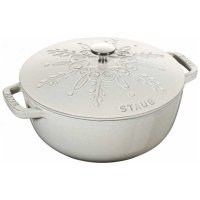 Staub Cocotte / Bräter La Marmite Schneeflocke,...