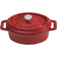 Staub - La Cocotte oval Ø 11 cm, cherry red,...