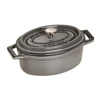 Staub La Cocotte oval Ø 11 cm, graphitgrau,...