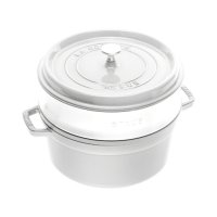 Staub La Cocotte rund mit Dämpfeinsatz Ø 24...