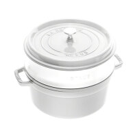 Staub - La Cocotte round with steamer insert Ø 24...