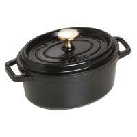 Staub La Cocotte oval Ø 17 cm, black, 40509-482 /...