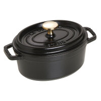 Staub - La Cocotte oval Ø 17 cm, black, 40509-482...