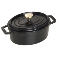 Staub - La Cocotte oval Ø 15 cm, black, 40509-478...