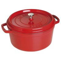 Staub La Cocotte round Ø 30 cm, cherry red,...