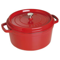 Staub - La Cocotte round Ø 30 cm, cherry red,...