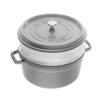Staub - La Cocotte round with steamer insert Ø 24...
