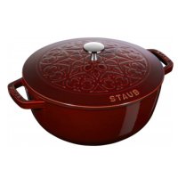 Staub Cocotte / Bräter La Marmite Lilie-Dekor,...
