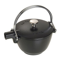 Staub - Teapot - kettle, round, Ø 16,5 cm, dark...