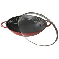 Staub Wok, Ø 37 cm, kirschrot, 40509-898 / 1313906