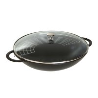 Staub Wok, Ø 37 cm, schwarz, 40509-398 / 1313923