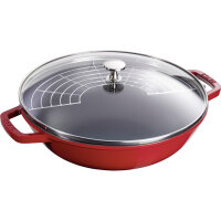 Staub - Wok, Ø 30 cm, cherry red, 40511-345 / 1312906