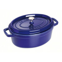 Staub - La Cocotte oval Ø 23 cm, dark blue,...