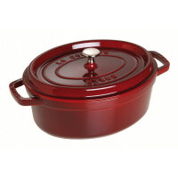 Staub - La Cocotte oval Ø 23 cm, grenadine,...