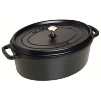 Staub La Cocotte oval Ø 37 cm, schwarz, 40509-370...