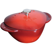 Staub - La Cocotte Heart Ø 20 cm, cherry red,...