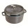 Staub - La Cocotte round with steaming insert Ø 26 cm, graphite grey, 40510-605 / 1133818