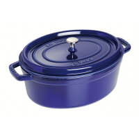 Staub - La Cocotte oval Ø 33 cm, dark blue,...