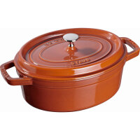 Staub - La Cocotte oval Ø 31 cm, zimt, 40511-300 /...