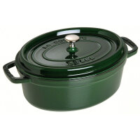 Staub - La Cocotte oval Ø 31 cm, basilikum,...