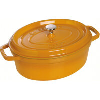 Staub - La Cocotte oval Ø 29 cm, senfgelb,...