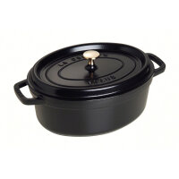 Staub - La Cocotte oval Ø 29 cm, black, 40509-315...