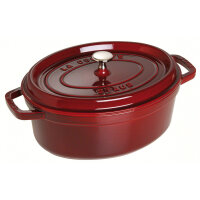 Staub - La Cocotte oval Ø 29 cm, grenadine,...