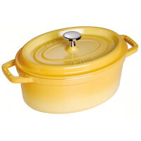 Staub - La Cocotte oval Ø 27 cm, senfgelb,...