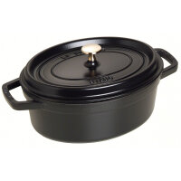 Staub - La Cocotte oval Ø 27 cm, black, 40500-271...