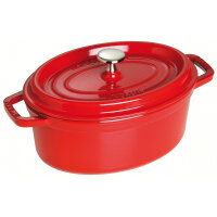 Staub - La Cocotte oval Ø 23 cm, kirschrot,...