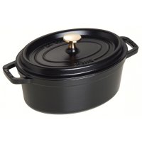 Staub La Cocotte oval Ø 23 cm, black, 40500-231 /...