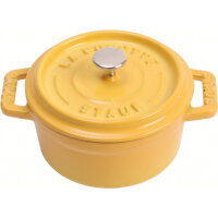 Staub - La Cocotte rund Ø 10 cm, senfgelb,...