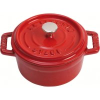 Staub La Cocotte rund Ø 10 cm, kirschrot,...
