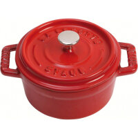 Staub - La Cocotte rund Ø 10 cm, kirschrot,...