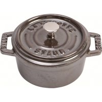 Staub La Cocotte rund Ø 10 cm, graphitgrau,...