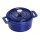 Staub - La Cocotte rund Ø 10 cm, dunkelblau, 40510-262 / 1101091