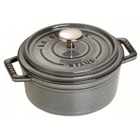 Staub La Cocotte rund Ø 12 cm, graphitgrau,...