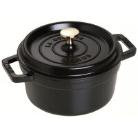 Staub - La Cocotte rund Ø 20 cm, schwarz,...