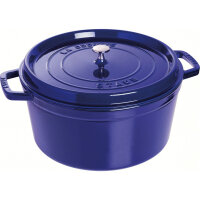 Staub - La Cocotte rund Ø 34 cm, dunkelblau,...