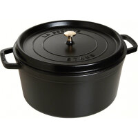 Staub - La Cocotte round Ø 34 cm, black, 40510-307...