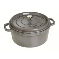 Staub La Cocotte rund Ø 30 cm, graphitgrau,...