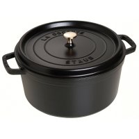 Staub La Cocotte round Ø 30 cm, black, 40509-863 /...