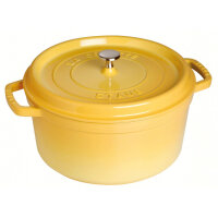 Staub - La Cocotte rund Ø 28 cm, senfgelb,...