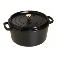 Staub - La Cocotte rund Ø 28 cm, schwarz,...
